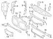 Diagram for 2024 Ford F-250 Super Duty Air Deflector - PC3Z-8310-F