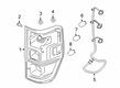 Diagram for 2021 Ford Ranger Back Up Light - KB3Z-13405-F