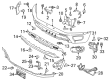 Diagram for 2022 Ford Ranger Bumper - LB3Z-17757-A