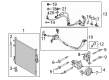 Diagram for Ford Explorer Alternator Bracket - L1MZ-10A313-BA