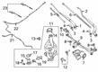 Diagram for 2023 Ford Ranger Wiper Motor - KB3Z-17508-B