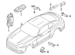 Diagram for 2021 Ford Mustang Car Key - JR3Z-15K601-N