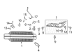 Diagram for 2020 Ford F-150 Grille - JL3Z-8200-MB