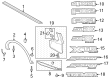 Diagram for 2020 Ford Ranger Emblem - MB3Z-21290D12-LA