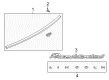 Diagram for 2024 Lincoln Navigator Emblem - NL7Z-7842528-A