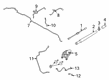 Diagram for 2021 Ford Explorer Windshield Washer Nozzle - LB5Z-17603-G