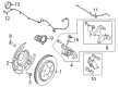 Diagram for 2021 Ford F-150 Brake Backing Plate - ML3Z-2C028-BA