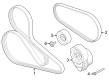 Diagram for 2024 Ford Mustang Serpentine Belt - PR3Z-8620-C