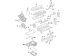 Diagram for Ford F-250 Super Duty Valve Cover Gasket - BC3Z-6584-F