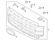 Diagram for 2022 Ford F-150 Grille - ML3Z-8200-MA