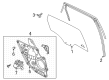 Diagram for 2020 Ford Escape Window Regulator - LJ6Z-5827009-B