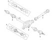 Diagram for Ford Ranger Axle Shaft - KB3Z-3A427-D