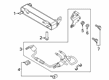 Diagram for 2022 Ford Explorer Automatic Transmission Oil Cooler Line - L1MZ-7R081-E