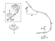 Diagram for 2019 Ford SSV Plug-In Hybrid Shift Cable - DG9Z-7E395-AT