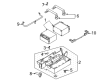 Diagram for 2022 Ford F-150 Battery Tray - ML3Z-10732-BA