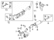 Diagram for 2020 Ford F-250 Super Duty Exhaust Heat Shield - LC3Z-5G221-B