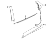 Diagram for Ford Mustang Mach-E Door Moldings - LJ8Z-5825556-BA