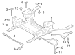 Diagram for Ford Front Cross-Member - PR3Z-5C145-A