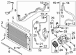 Diagram for Lincoln A/C Hose - K2GZ-19A834-J