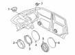 Diagram for 2023 Ford Transit Connect Car Speakers - KT1Z-18808-B