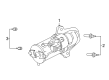 Diagram for 2022 Ford Bronco Starter - MB3Z-11002-K