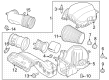 Diagram for 2023 Ford F-150 Air Duct - NL3Z-9B659-A