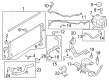 Diagram for 2022 Ford Bronco Radiator - NB3Z-8005-B