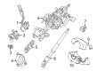 Diagram for 2022 Ford Explorer Ignition Lock Cylinder - LB5Z-11582-C