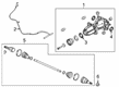 Diagram for 2022 Lincoln Corsair Differential - K2GZ-4000-AU
