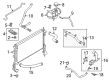 Diagram for 2021 Ford Mustang Radiator - FR3Z-8005-J