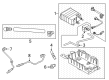 Diagram for 2021 Ford Mustang PCV Hose - KR3Z-6758-B