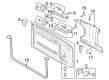 Diagram for 2021 Ford Bronco Trunk Latch - M2DZ-7842624-G