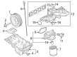 Diagram for 2024 Ford Mustang Intake Manifold Gasket - P2GZ-9H486-A