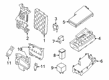 Diagram for 2021 Ford Transit Connect Fuse Box - KT1Z-14A068-M