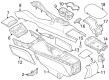 Diagram for 2024 Ford Mustang Cup Holder - LJ8Z-5813562-AH