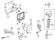 Diagram for Ford Escape Spark Plug - CYFS-12Y-RT3