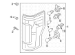 Diagram for 2021 Ford F-250 Super Duty Light Socket - LC3Z-13411-B