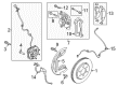 Diagram for 2020 Ford F-150 Wheel Hub - JL3Z-1104-S