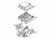 Diagram for 2023 Ford Escape Fuse Box - PZ1Z-14A068-A