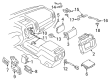 Diagram for 2020 Lincoln Continental Shift Cable - F2GZ-7E395-AB