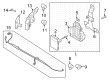 Diagram for 2023 Ford F-150 Lightning Parking Assist Distance Sensor - ML3Z-14C689-G