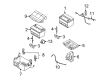 Diagram for 2022 Ford E-350/E-350 Super Duty Battery Tray - 3C2Z-10732-A