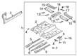 Diagram for 2022 Ford Escape Front Cross-Member - LX6Z-7810672-B