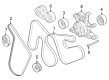 Diagram for 2021 Ford F-350 Super Duty Serpentine Belt - LC3Z-8620-H