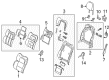 Diagram for 2022 Lincoln Navigator Seat Cushion - NL7Z-7864810-AA