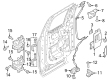 Diagram for 2024 Ford F-250 Super Duty Door Check - HC3Z-2821952-B