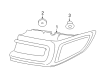 Diagram for Lincoln Continental Tail Light - GD9Z-13404-J