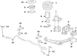 Diagram for 2020 Ford Edge Shock Absorber - K2GZ-18124-AY