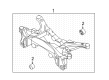 Diagram for 2023 Ford Maverick Rear Crossmember - PZ6Z-5035-A