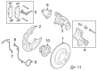 Diagram for Ford E-Transit Brake Backing Plate - NK4Z-2C028-A